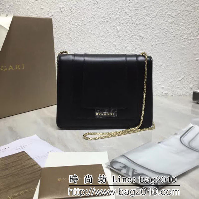 BVLGARI寶格麗 進口牛皮 時尚百搭 小號 鏈條單肩斜挎包 34559 FYD1127